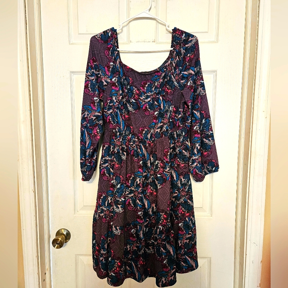 Lane Bryant 14/16 Purple/Blue Dress